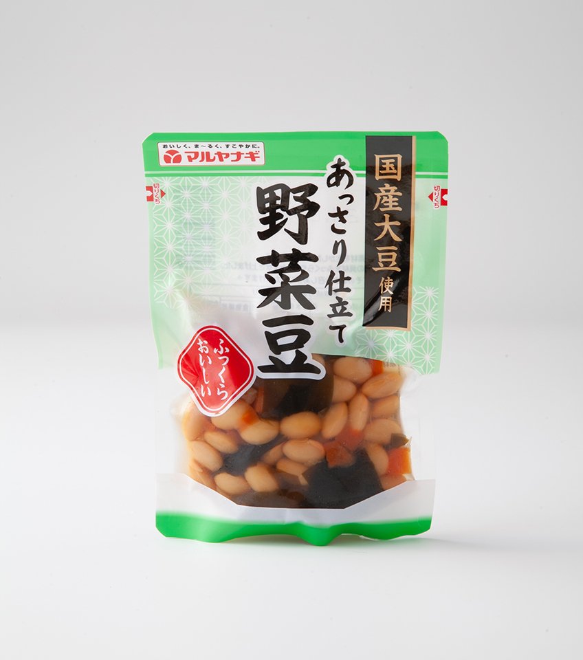 あっさり仕立て野菜豆｜万代のこだわり（イチオシ！）