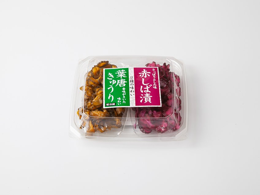 葉唐きゅうり・しば漬｜万代のこだわり（イチオシ！）