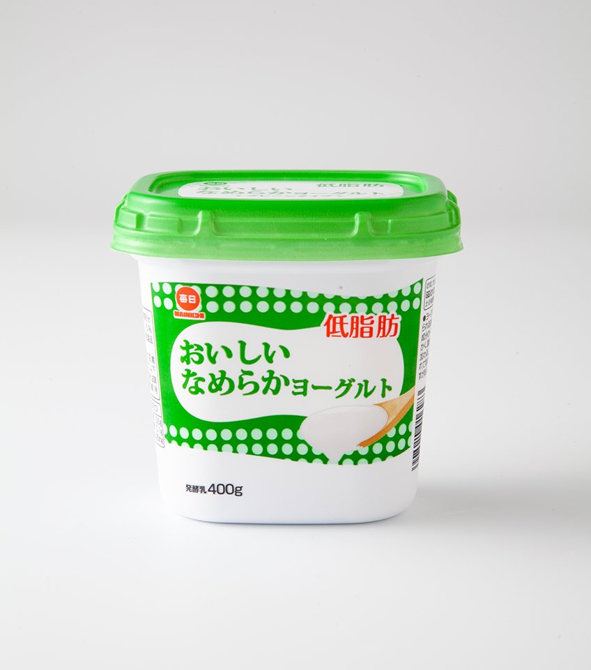 おいしい　なめらかヨーグルト低脂肪｜万代のこだわり（イチオシ！）