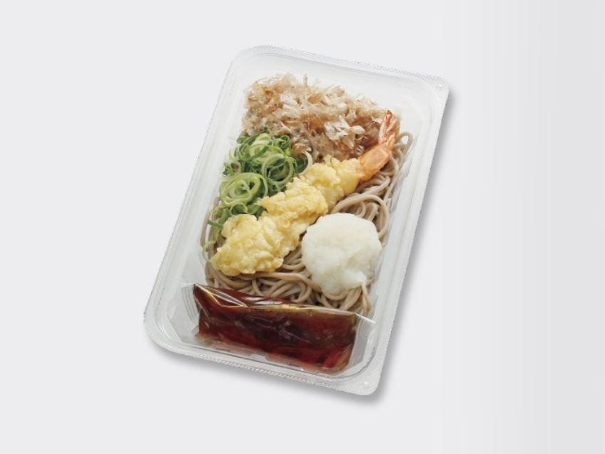 海老天そば「すだちおろし」