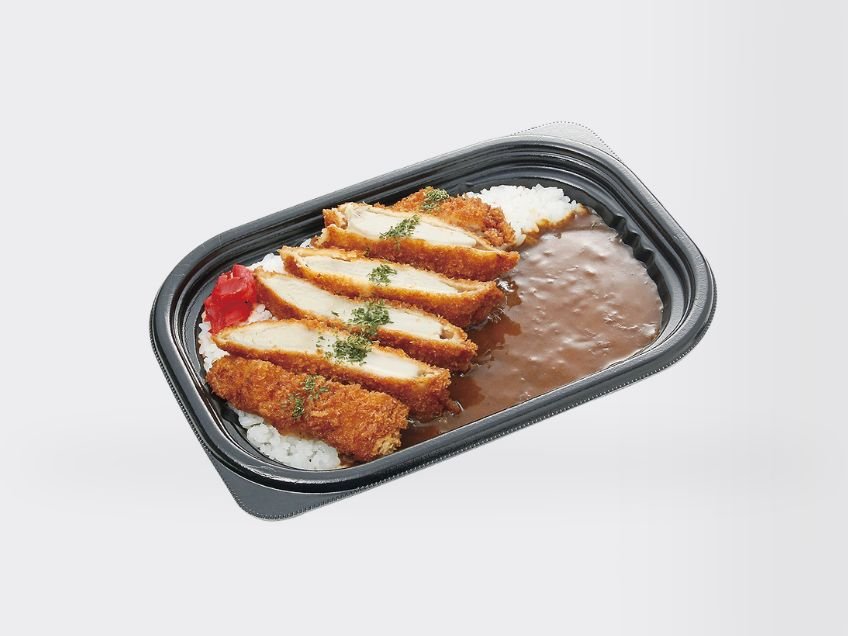 お肉屋さんの大きなチキンカツカレー｜万代のこだわり（イチオシ！）