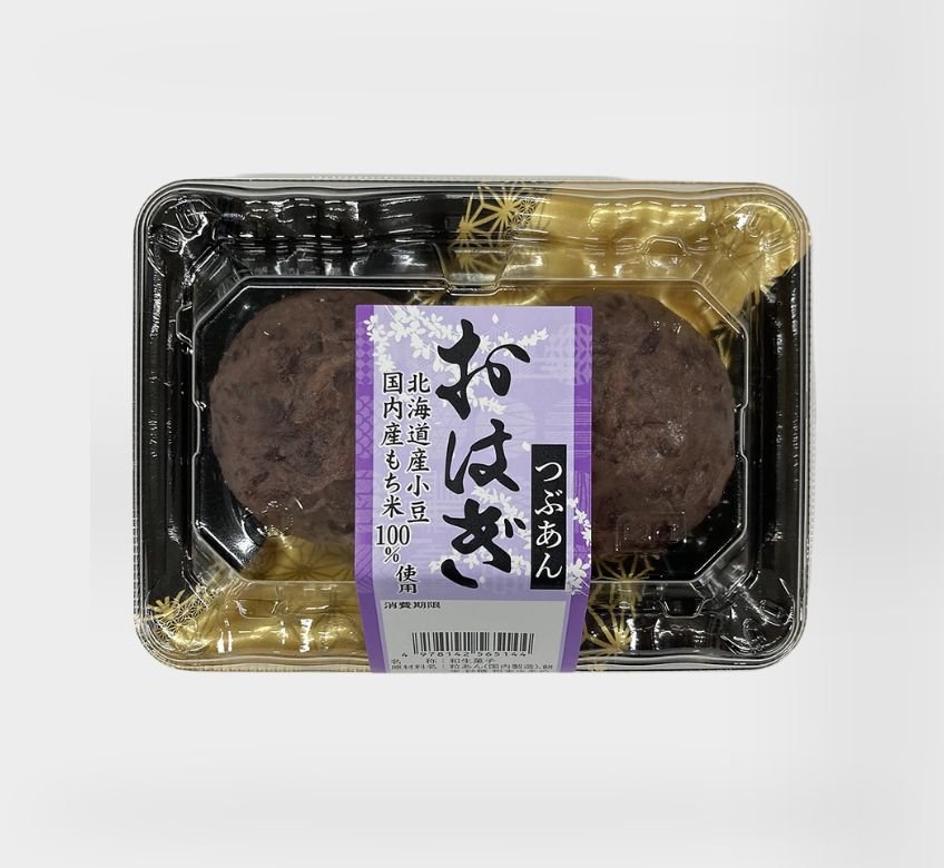 北海道産小豆使用おはぎつぶあん｜万代のこだわり（イチオシ！）