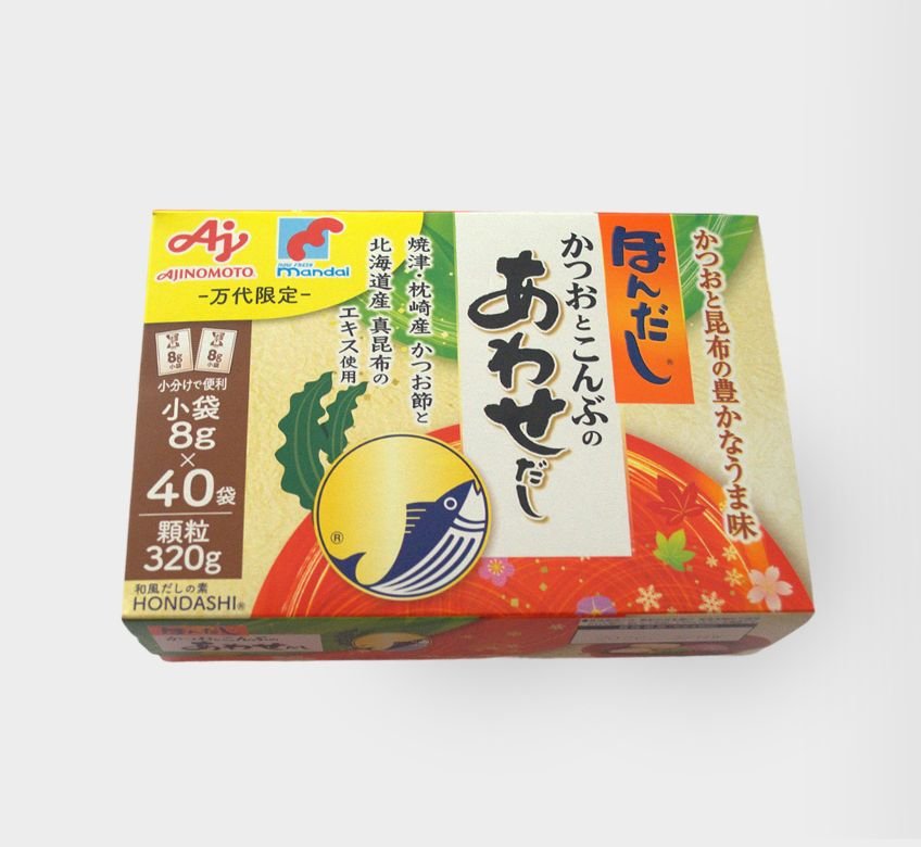 ほんだし　かつおとこんぶのあわせだし｜万代のこだわり（イチオシ！）
