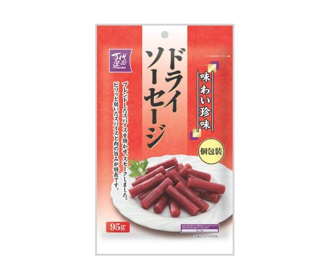万代選品　ドライソーセージ　９５ｇ